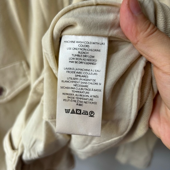 Free People Rebel Rebel Knit Moto Jacket in Vanilla Creme Sz M - Picture 7 of 8